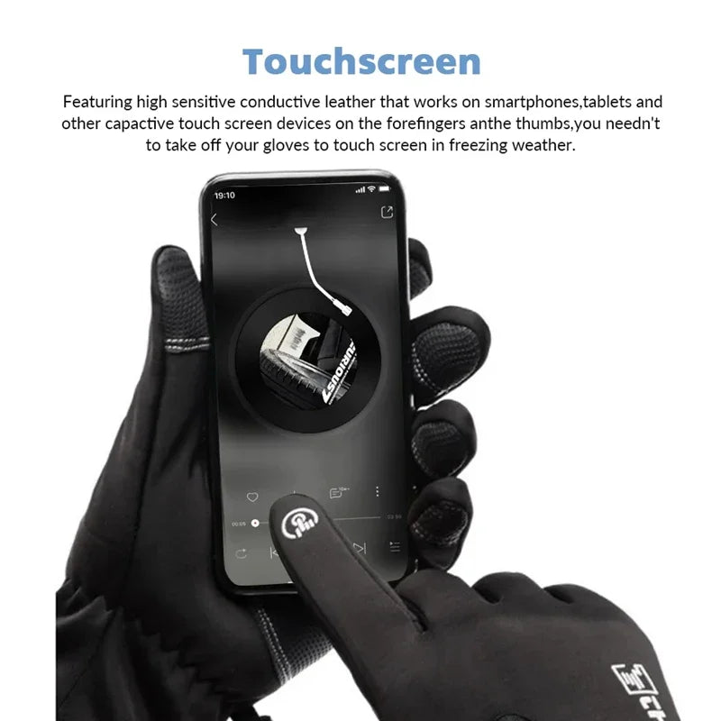 Winter Gloves Waterproof Thermal Touch Screen