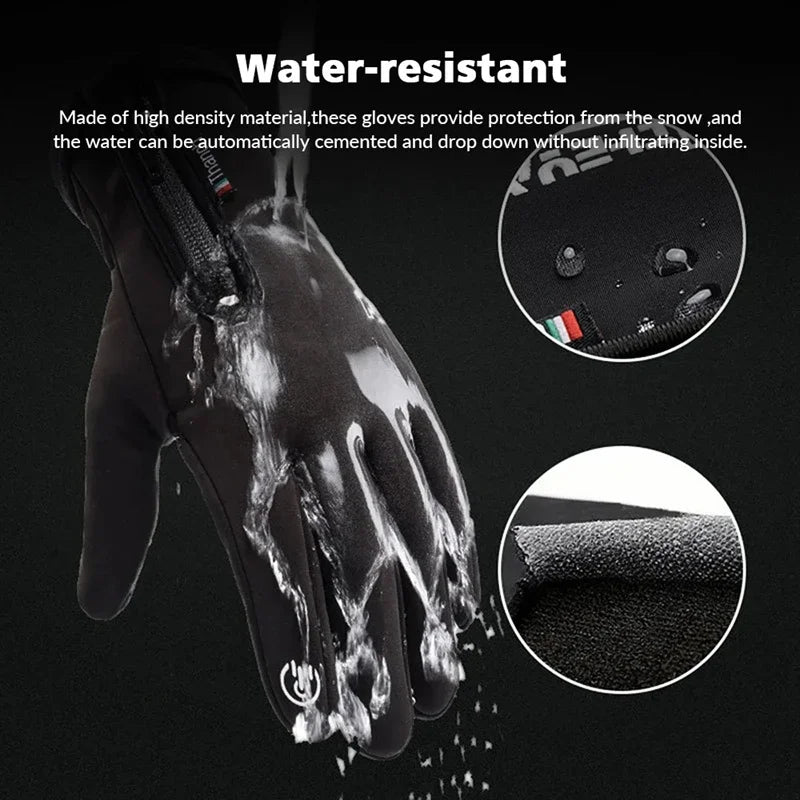 Winter Gloves Waterproof Thermal Touch Screen